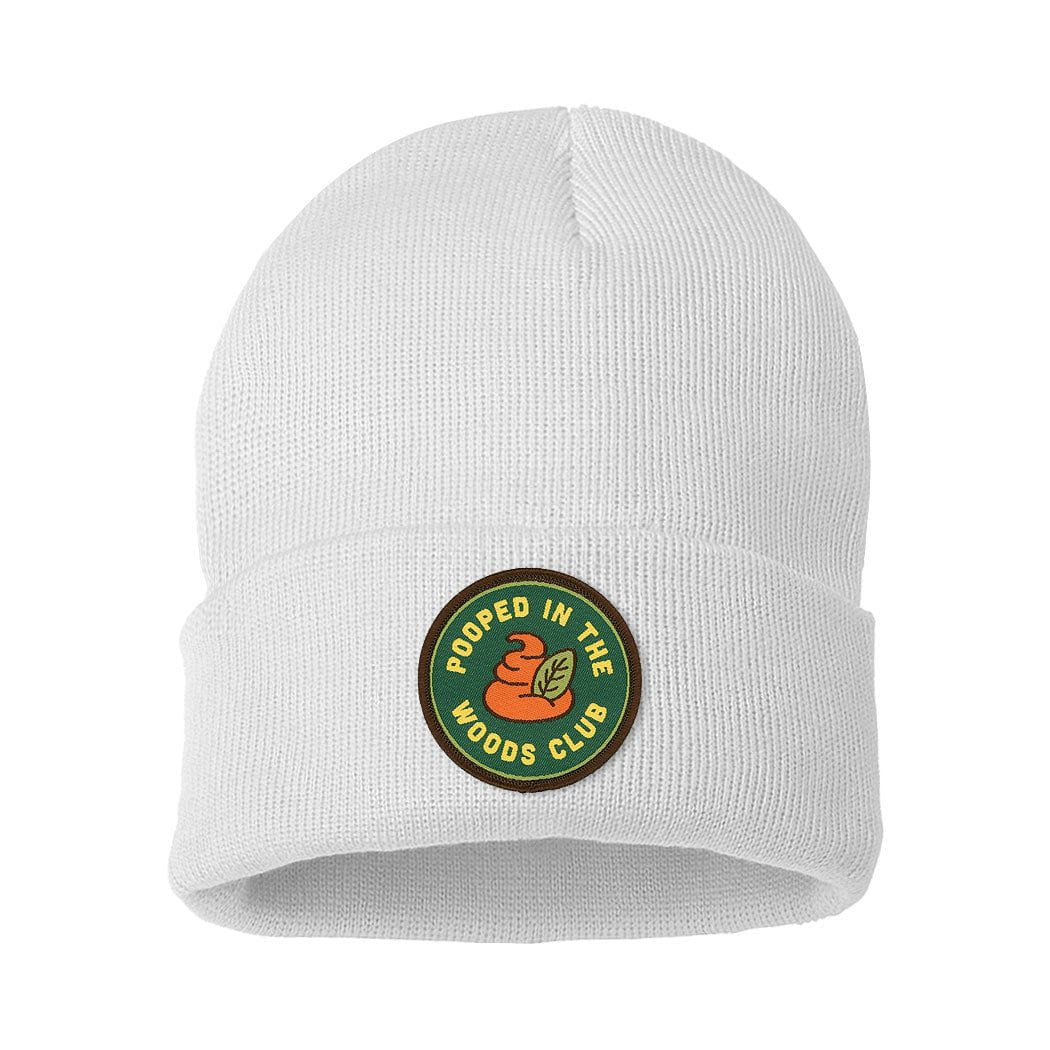 Pooped in the Woods Club Cuff Tuque