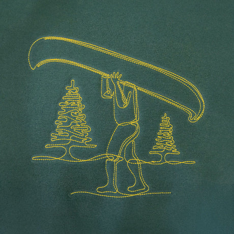 Portage Embroidery Pullover Hoodie