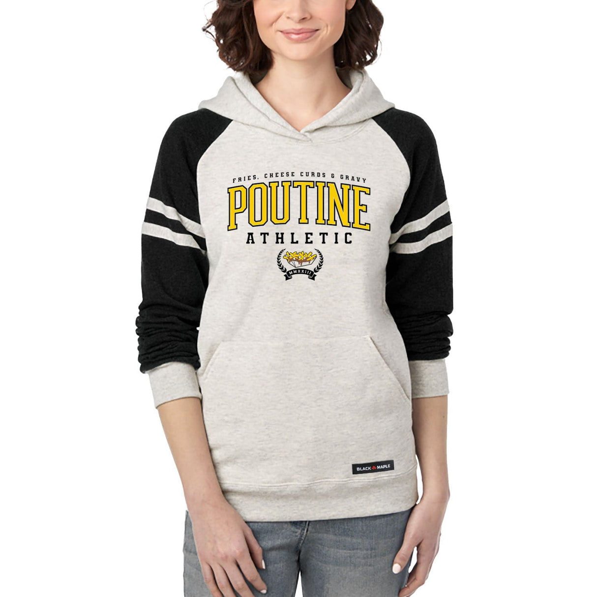 Poutine Athletic Varsity Hooded Sweatshirt