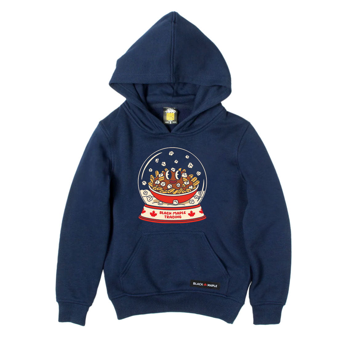 Poutine Snow Globe Kids Sweatshirt or Hoodie