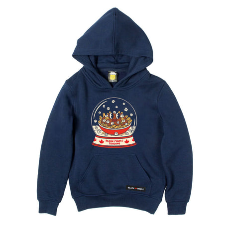 Poutine Snow Globe Kids Sweatshirt or Hoodie