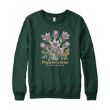 Prairie Crocus Wildflower Sweatshirt