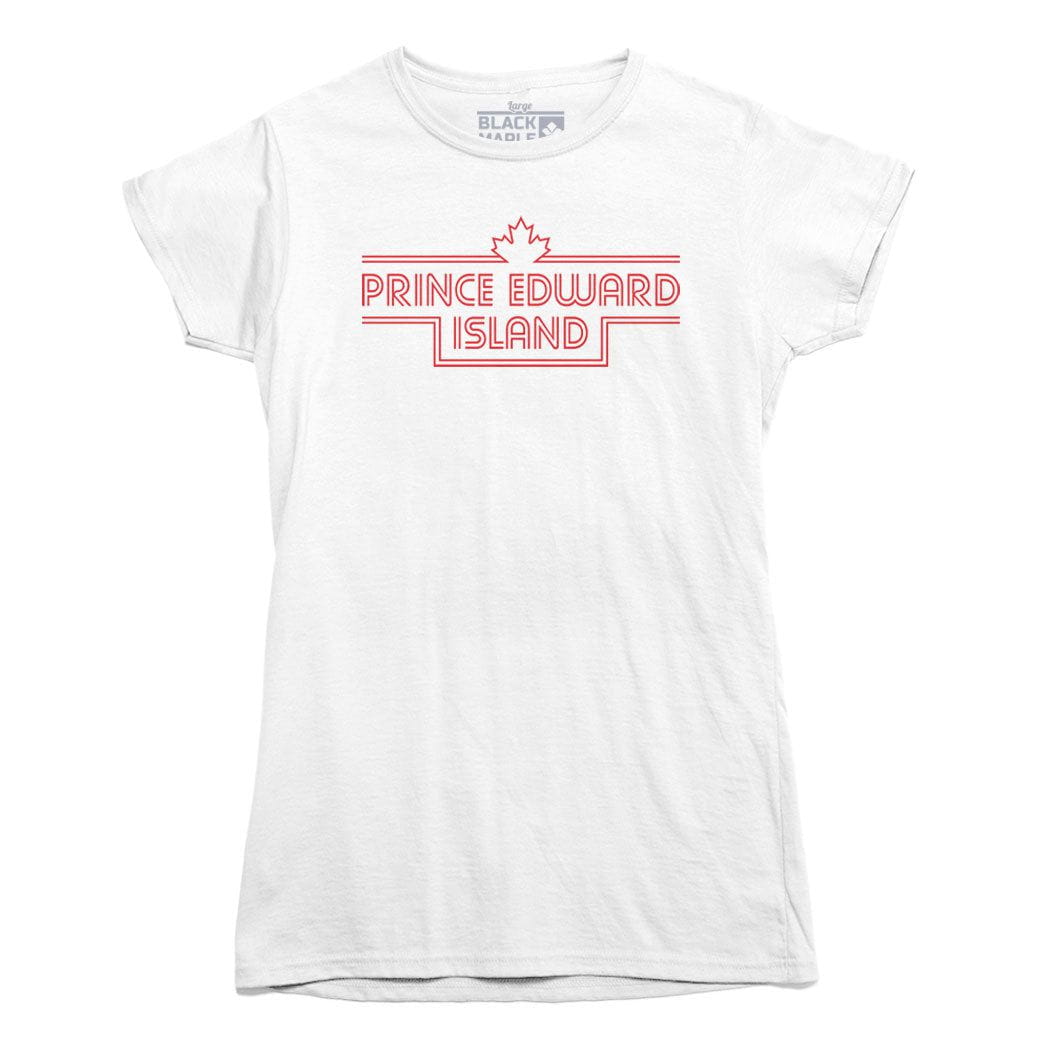 Prince Edward Island Retro Stripe T-shirt