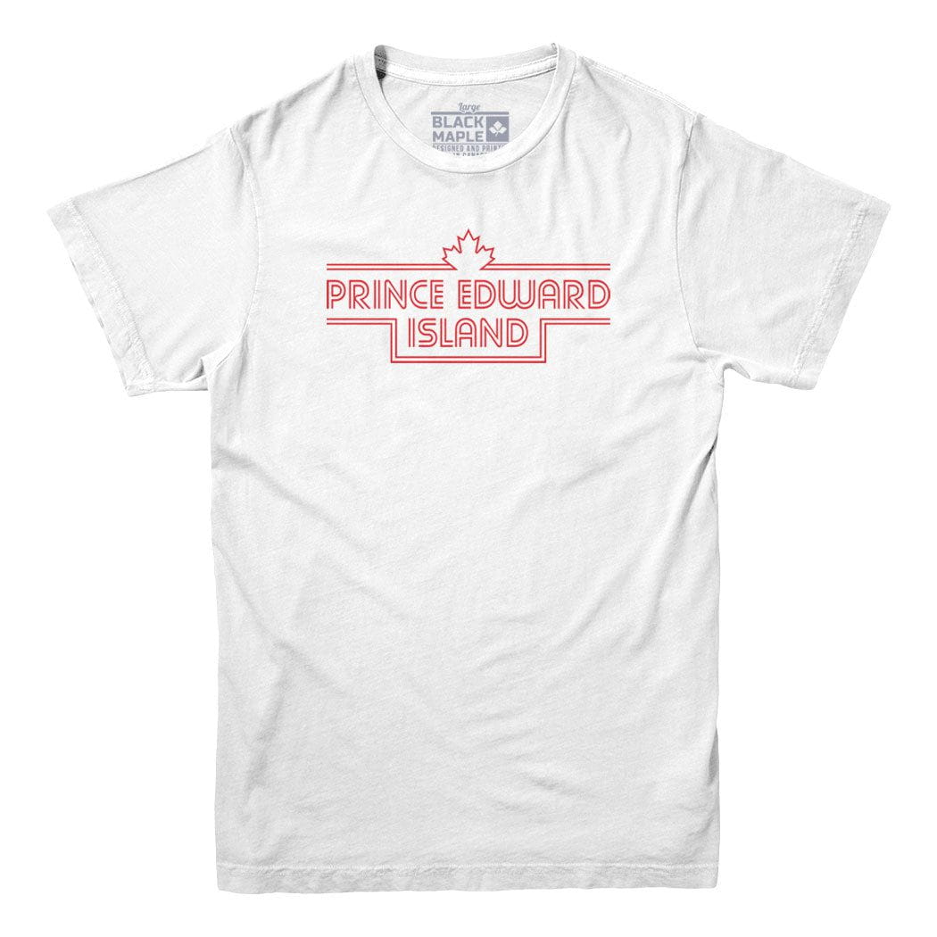 Prince Edward Island Retro Stripe T-shirt
