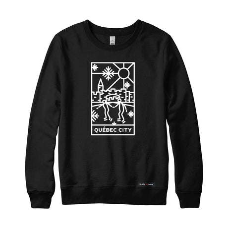 Quebec City Stained Glass Sweatshirt
