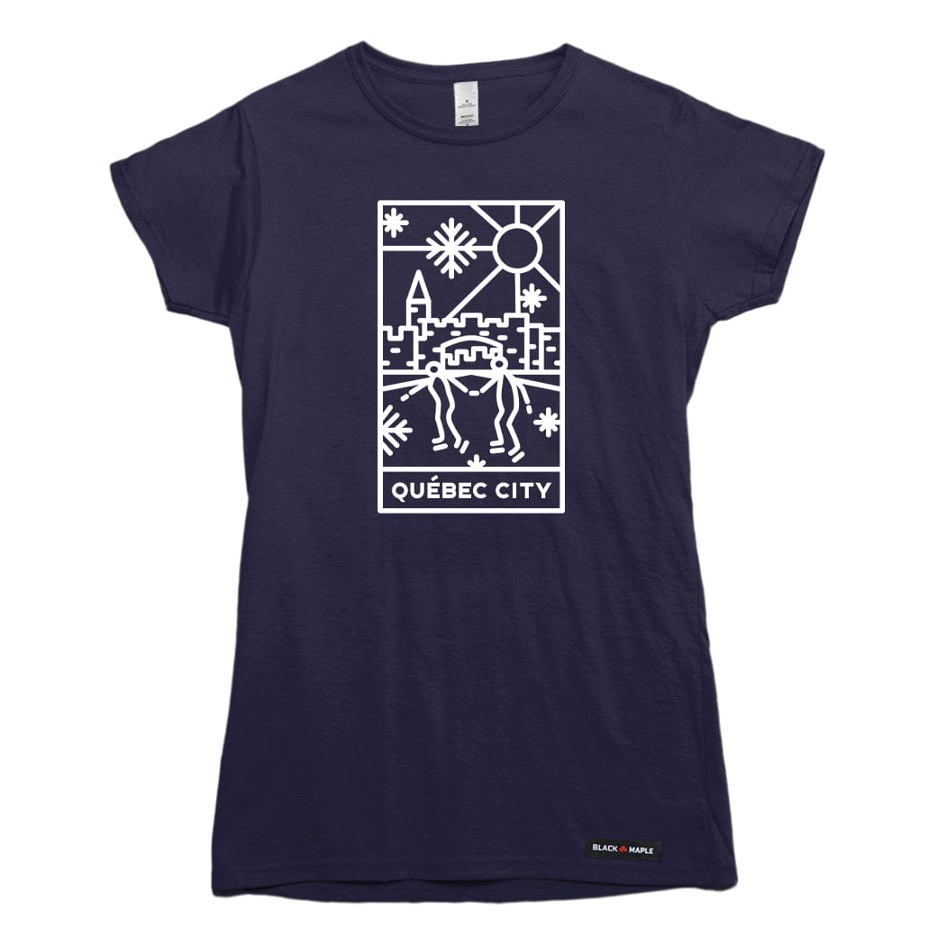 Quebec City Stained Glass T-shirt