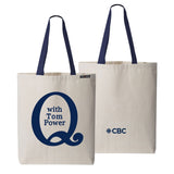 Q with Tom Power CBC Tote Bag