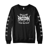 Raccoon Feelin Like Trash Sweatshirt or Hoodie