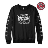 Raccoon Feelin Like Trash Sweatshirt or Hoodie