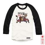 Reach for the Top Raglan Baseball Shirt