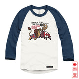 Reach for the Top Raglan Baseball Shirt
