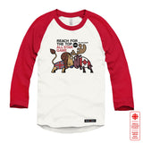 Reach for the Top Raglan Baseball Shirt