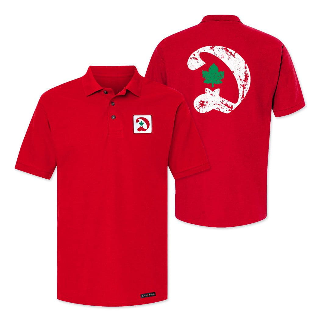Retro D Grocery Store Polo Shirt