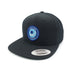 Retro Hockey Night In Canada Black Flat Brim Hat