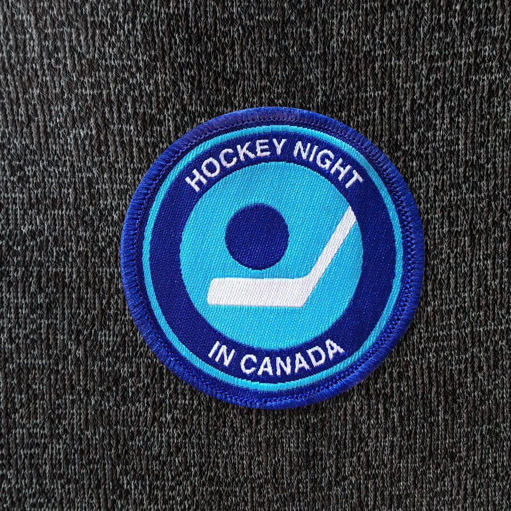 Retro hockey Night Patch Nantucket Sweatshirt or Hoodie