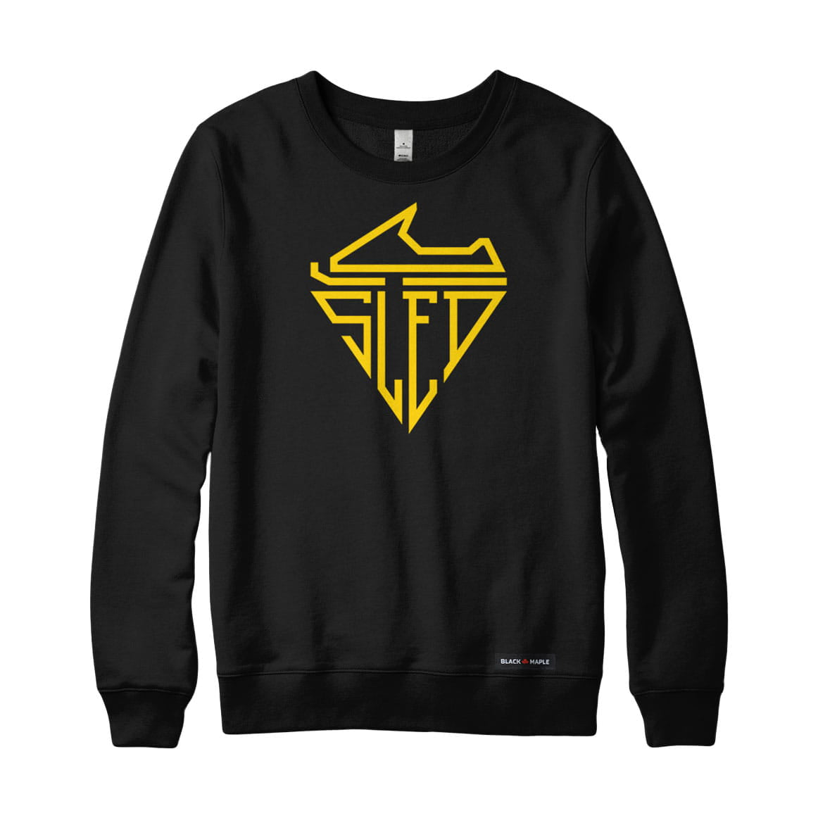 Retro Sled Logo Sweatshirt and Hoodie
