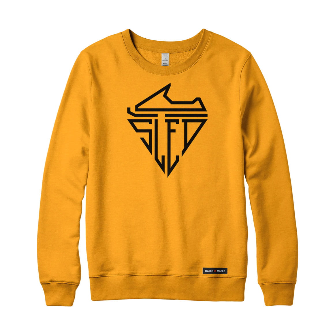 Retro Sled Logo Sweatshirt and Hoodie