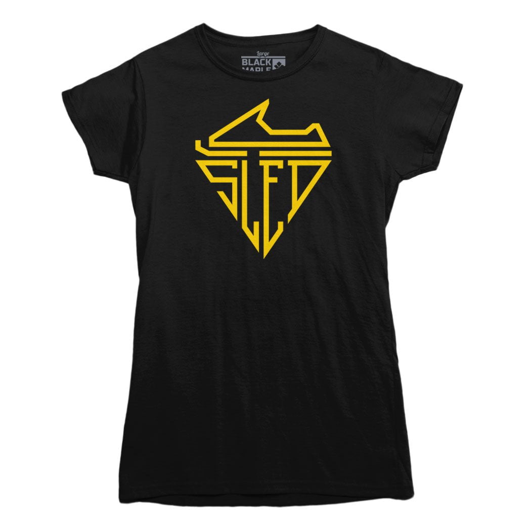 Retro Sled Logo T-shirt – Black Maple Trading Co.