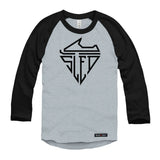 Retro Sled Logo Raglan Baseball Shirt