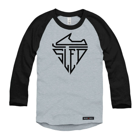 Retro Sled Logo Raglan Baseball Shirt