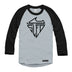 Retro Sled Logo Raglan Baseball Shirt