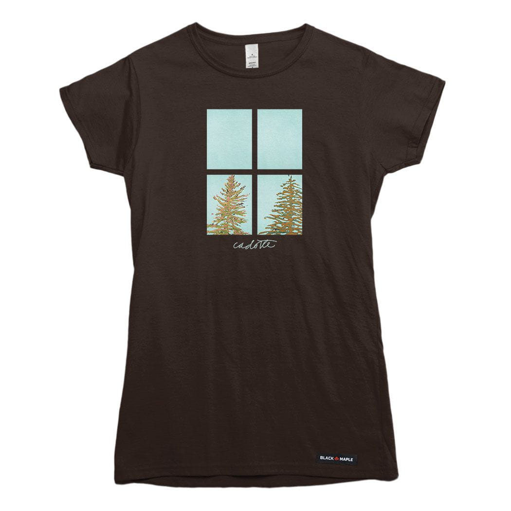 Robert Cadotte x Black Maple Trading - Artist Collab: Panes of Coniferous 2 T-shirt