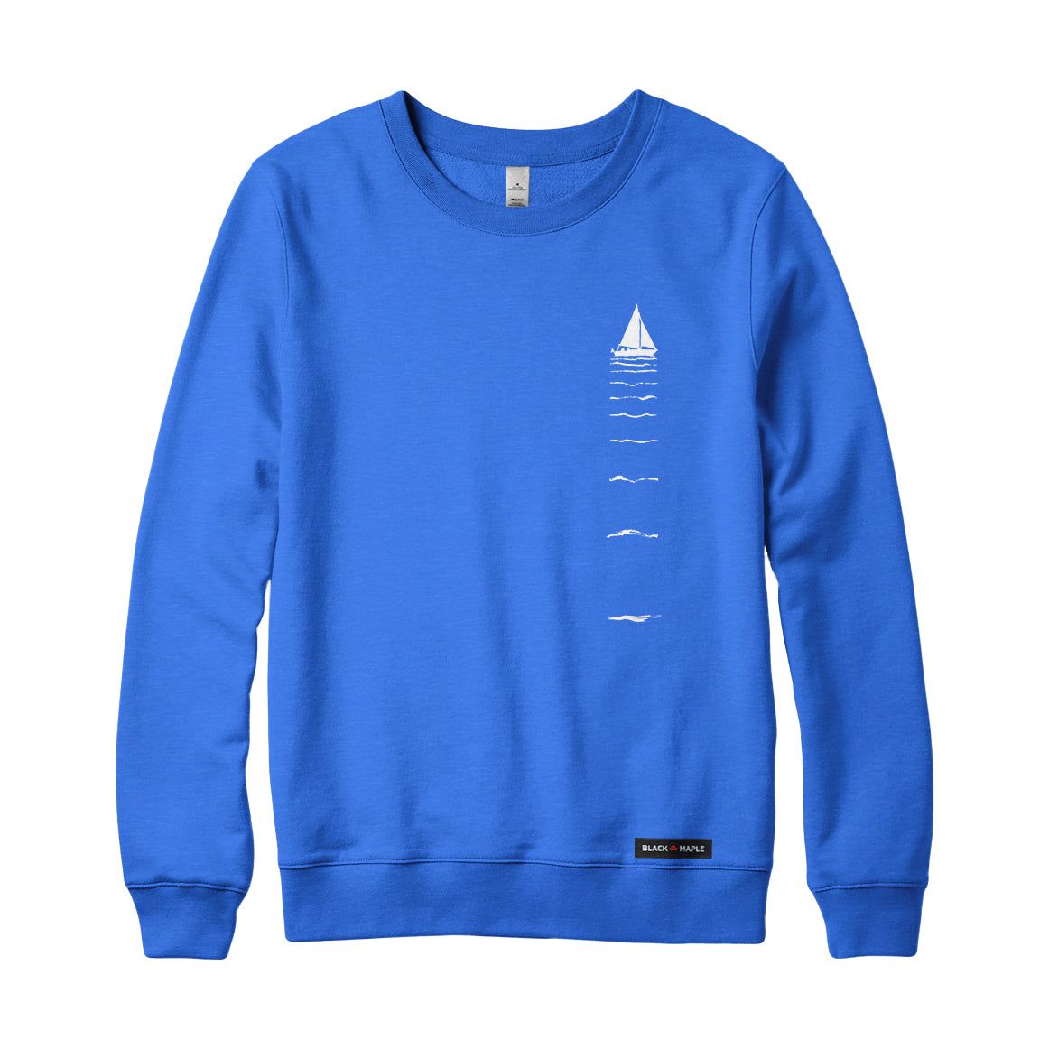 Sailboat Reflection Crewneck Sweatshirt