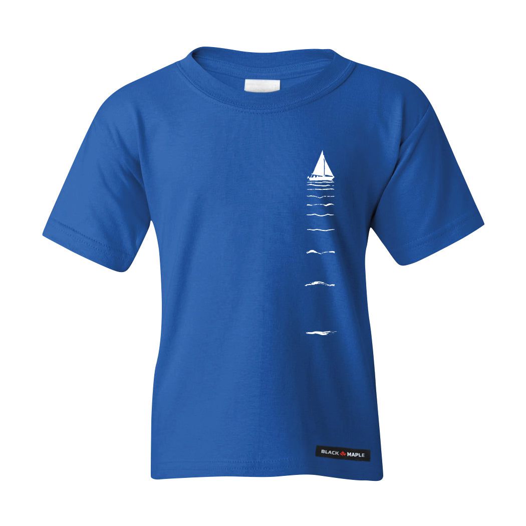 Sailboat Reflection Kids T-shirt