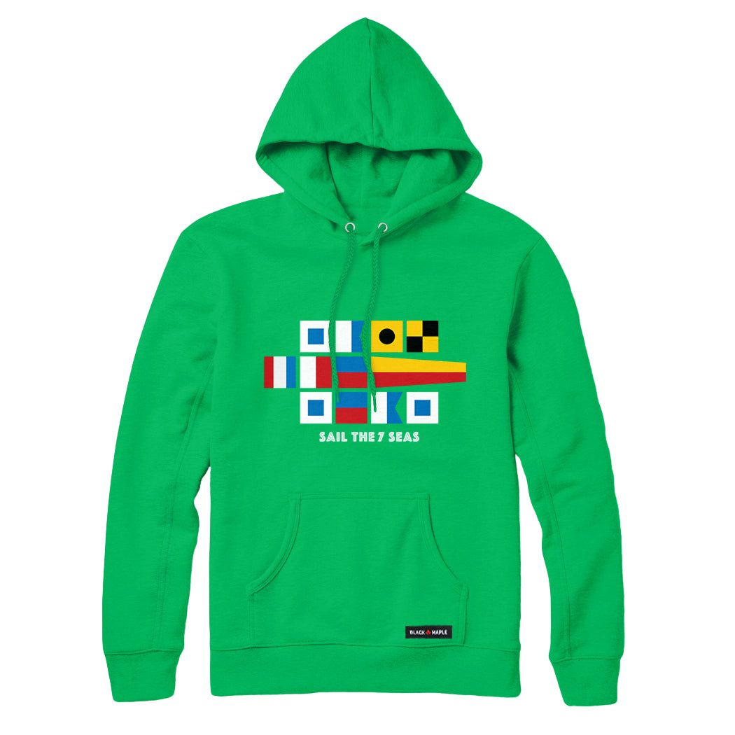 Sail the 7 Seas Signal Flags Sweatshirt or Hoodie