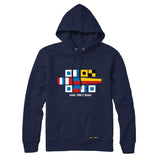 Sail the 7 Seas Signal Flags Sweatshirt or Hoodie