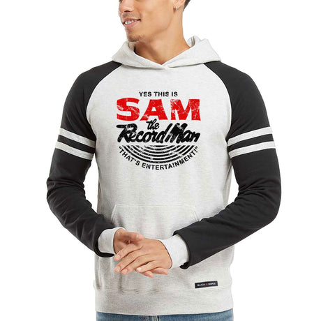 Sam the Record Man Varsity Hooded Sweatshirt