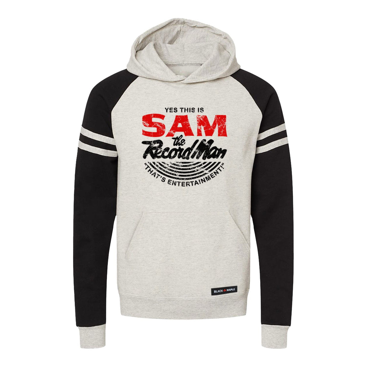 Sam the Record Man Varsity Hooded Sweatshirt