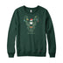 Santa Claws Christmas Lobster Crewneck Sweatshirt