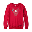Santa Claws Christmas Lobster Crewneck Sweatshirt
