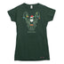 Santa Claws Christmas Lobster Womens T-shirt