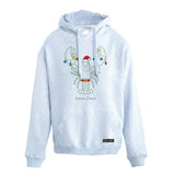 Santa Claws Christmas Lobster Nantucket Hoodie