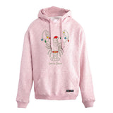 Santa Claws Christmas Lobster Nantucket Hoodie