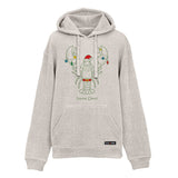 Santa Claws Christmas Lobster Nantucket Hoodie