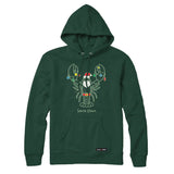 Santa Claws Christmas Lobster Hoodie