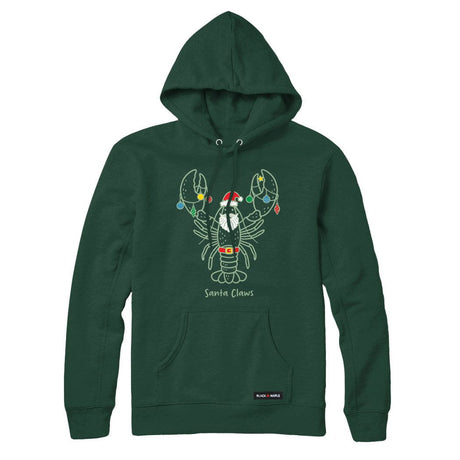 Santa Claws Christmas Lobster Hoodie