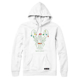 Santa Claws Christmas Lobster Hoodie