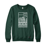 Saskatoon Stained Glass Sweatshirt