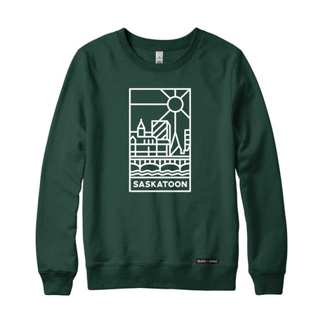 Saskatoon Stained Glass Sweatshirt