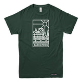 Saskatoon Stained Glass T-shirt