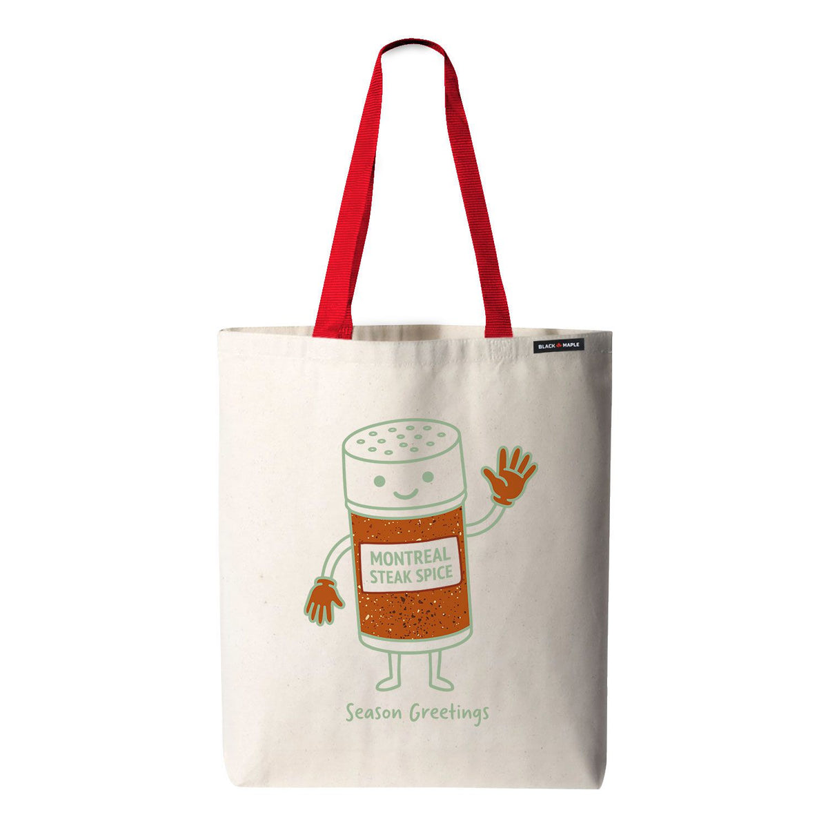 Season Greetings Montreal Steak Spice Tote Bag