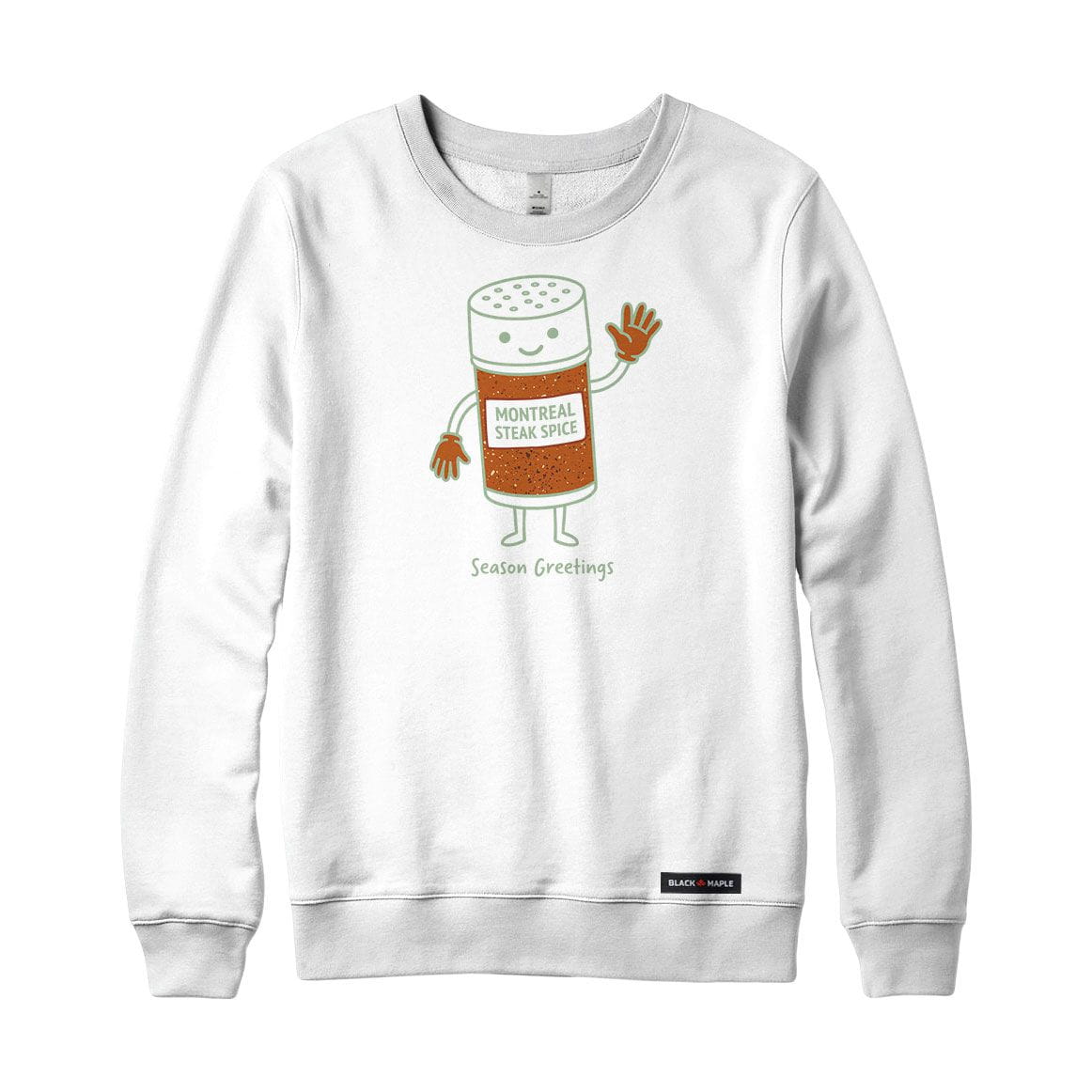 Season Greetings Montreal Steak Spice Crewneck Sweatshirt