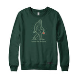 Season for Believin Christmas Sasquatch Crewneck Sweatshirt