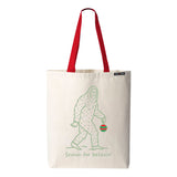 Season for Believin Christmas Sasquatch Tote Bag