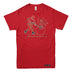 Slashing through the Snow Christmas Hockey Mens T-shirt