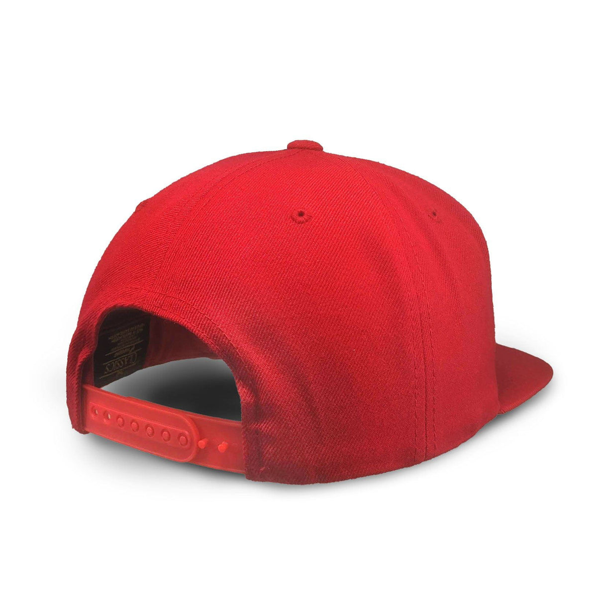 CBC Red Gem Flat Brim Snapback Cap